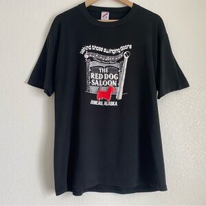 Vintage The Red Dog Saloon Junaeu, Alaska Jerzees single stitch t-shirt